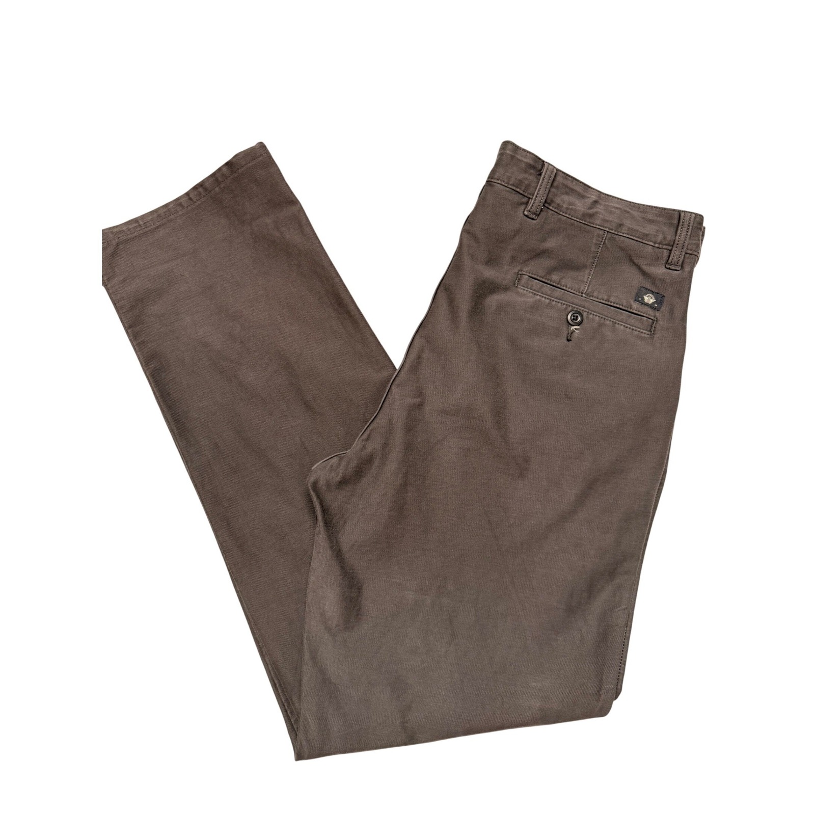 Dockers Smart 360 Knit Straight Fit Chino Pants Mens 35x31 Charcoal Gray